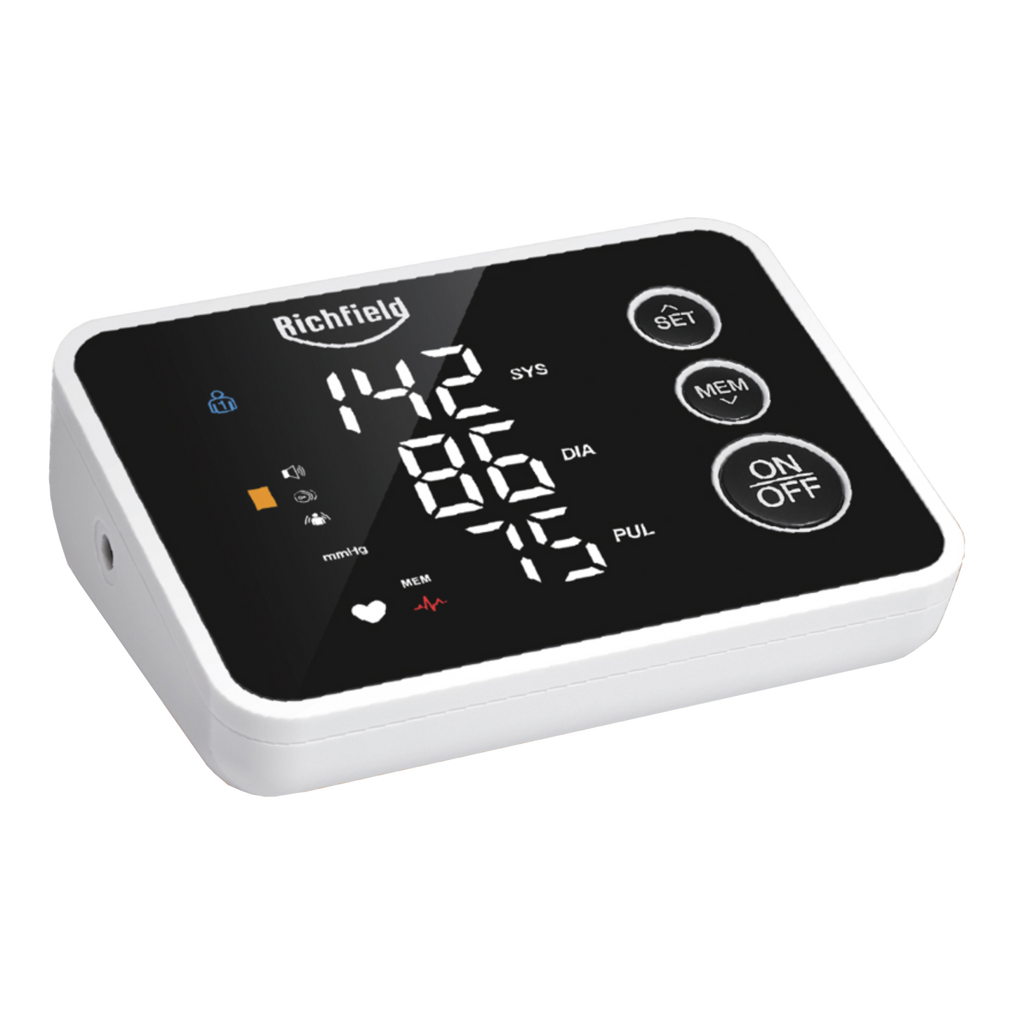 UPPER ARM ELECTRONIC BLOOD PRESSURE MONITOR (PG-800B37)